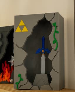 broken brick Zelda 3d model