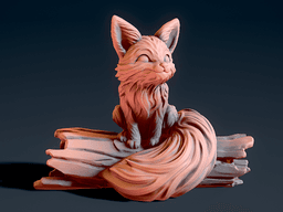 Cute_Fox_2.stl 3d model