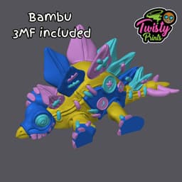 Stuffed Stegosaurus, August 2023 Exclusive 3d model