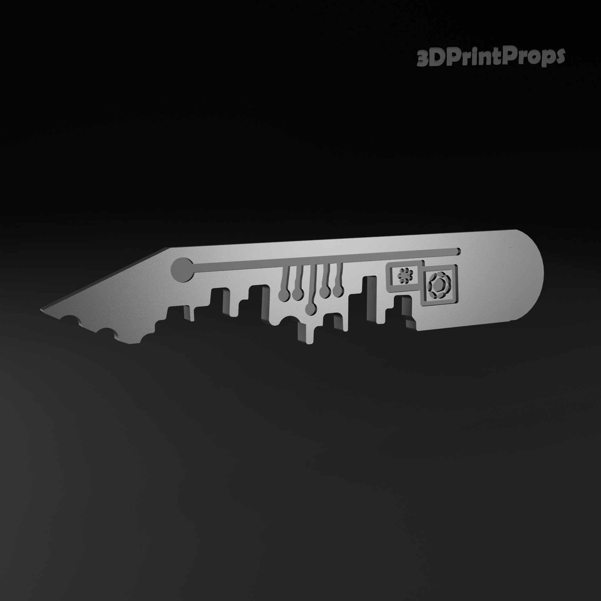 DJ Skeleton Key 3d model