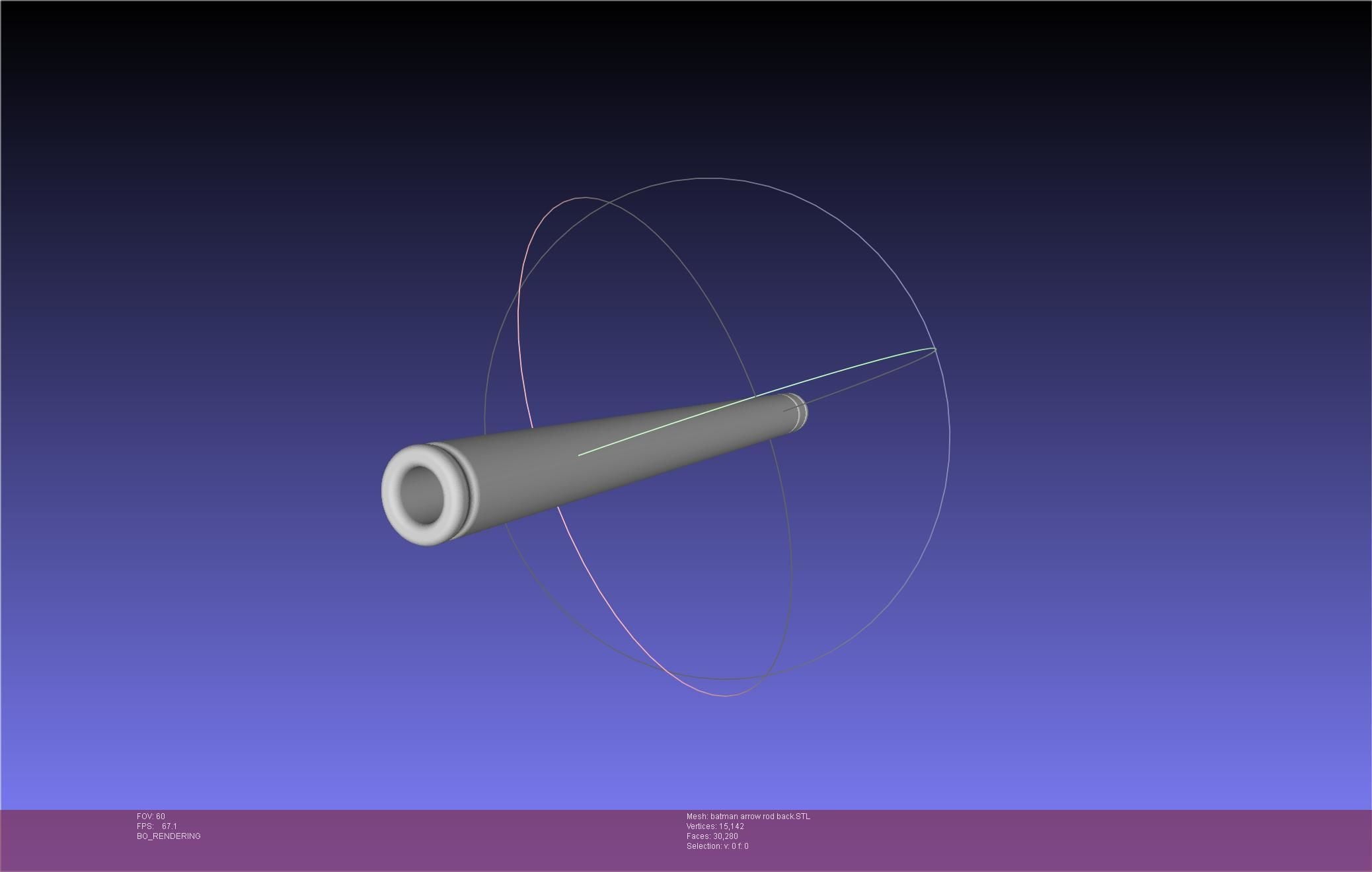Batman Arrow Basic Model 3d model