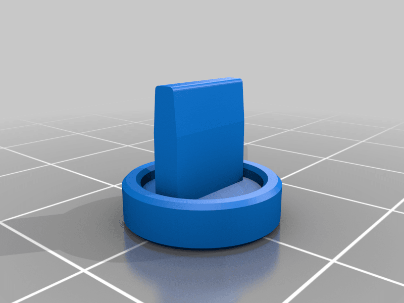 Endcap Lock for Filament Spool Holder 3d model