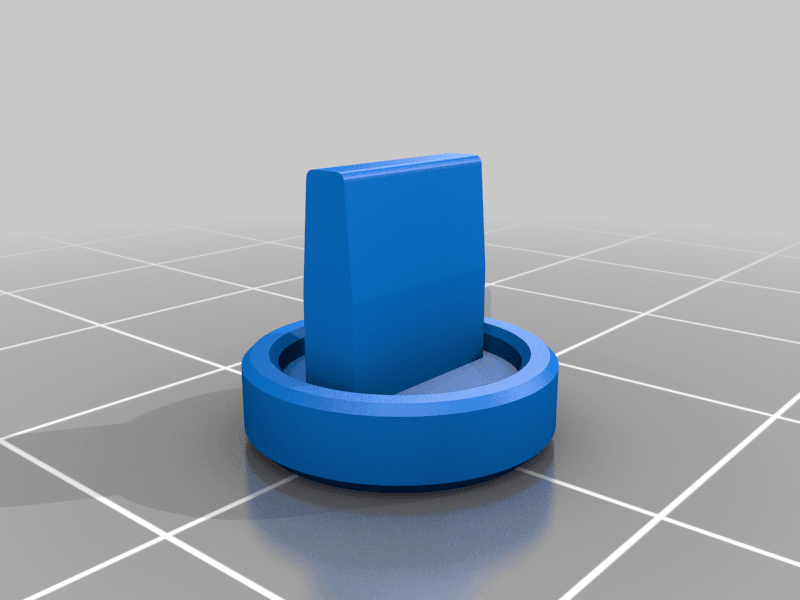 Endcap Lock for Filament Spool Holder 3d model