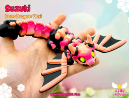 Suzuki the Bone Dragon Flexi 3d model
