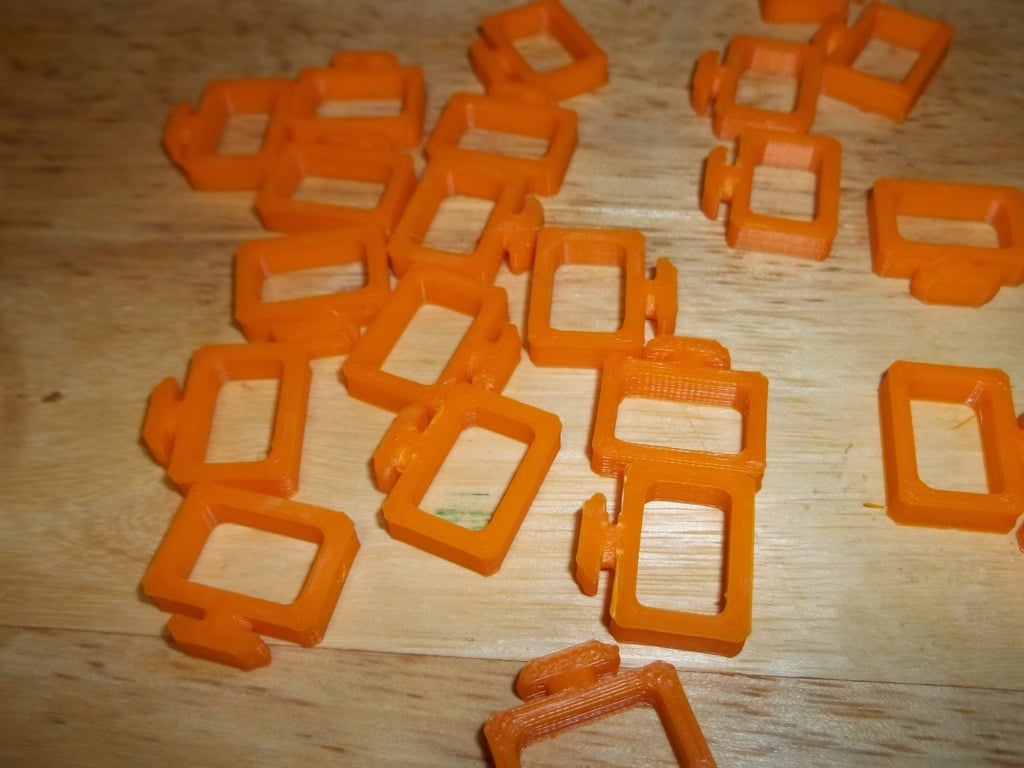 Cable management for T-Slot extrusion 3d model