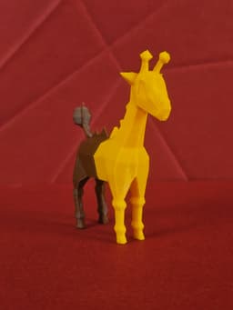 Girafarig Low Poly Pokemon 3d model