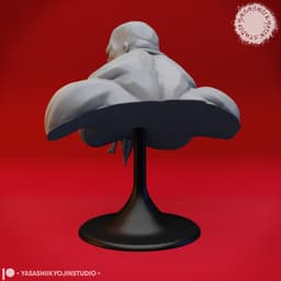 Stone Giant - Bust (Pre-Supported) 3d model