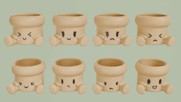 CaptusFacePot4 3d model
