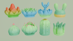 CaptusFacePot4 3d model