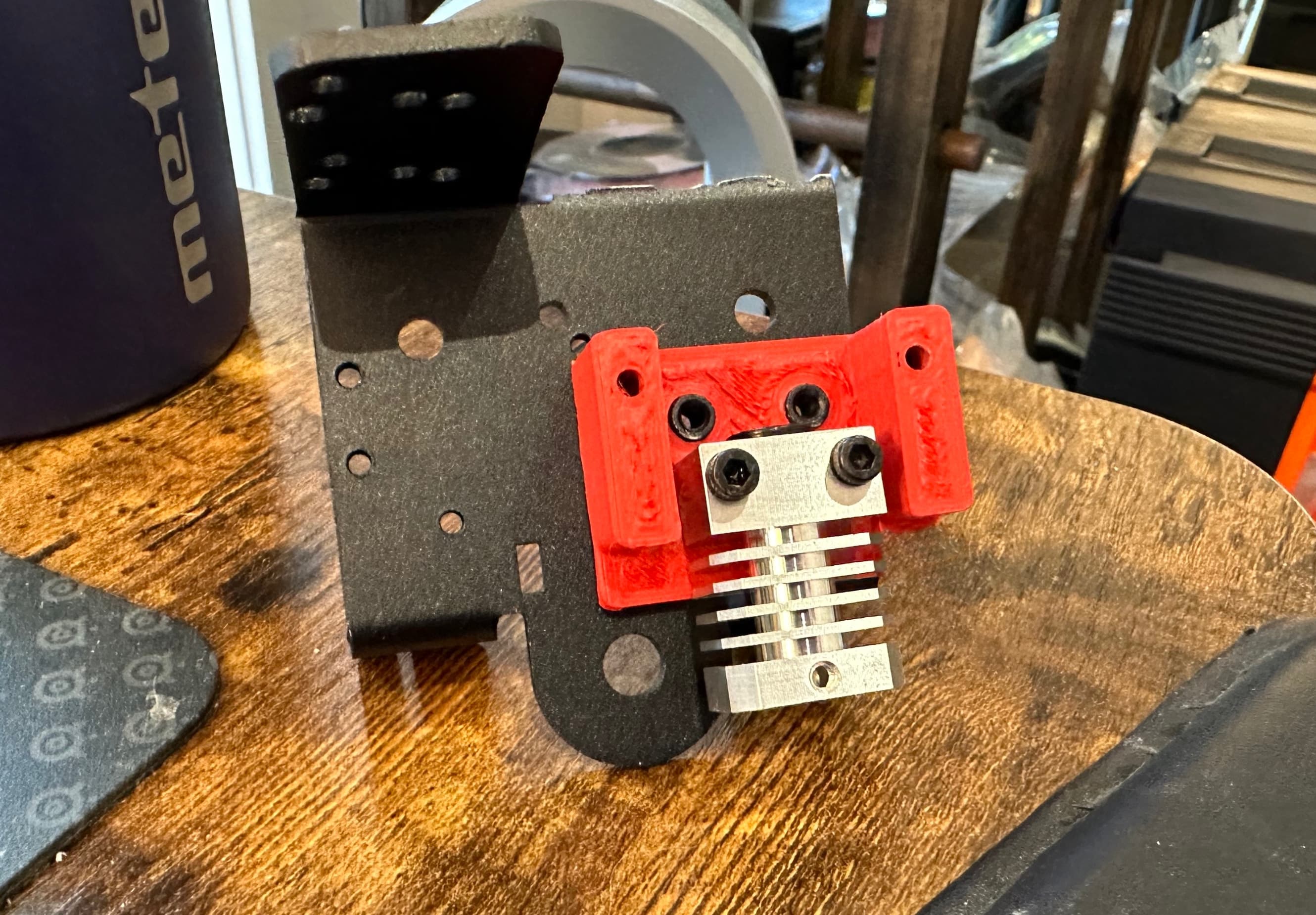 Hotend Mount / Adapter for Ender 5 S1 3d model