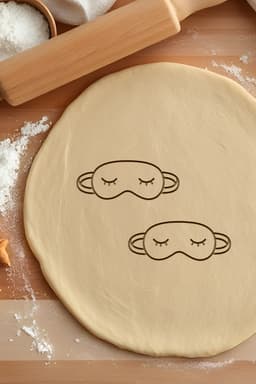 Sleeping Band Cookie Cutter, Biscuit Cutter 3d model