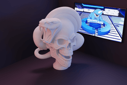Cobra caveira.stl 3d model