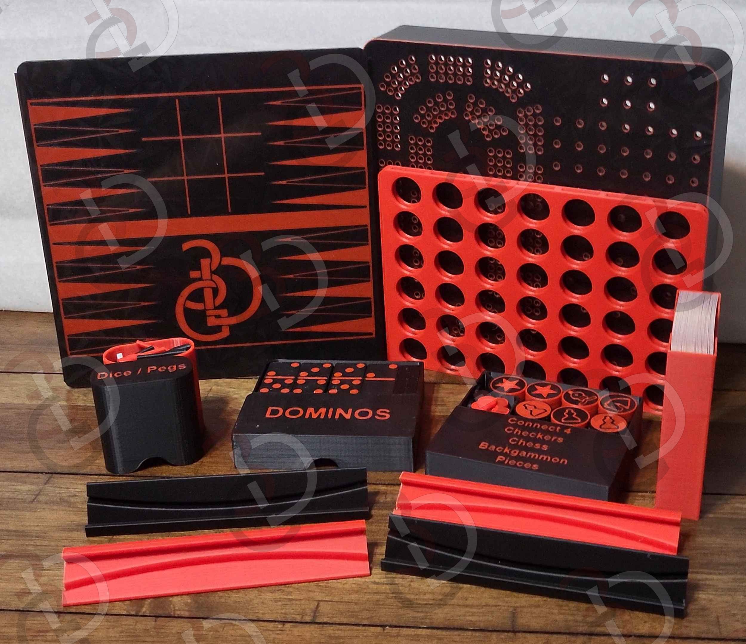 Multi game box 3d model