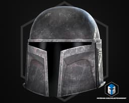 Shadow Lord Mandalorian Commando Helmet - 3D Print Files 3d model