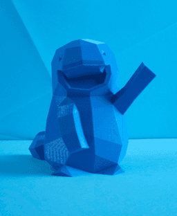Quagsire Low Poly Pokemon 3d model