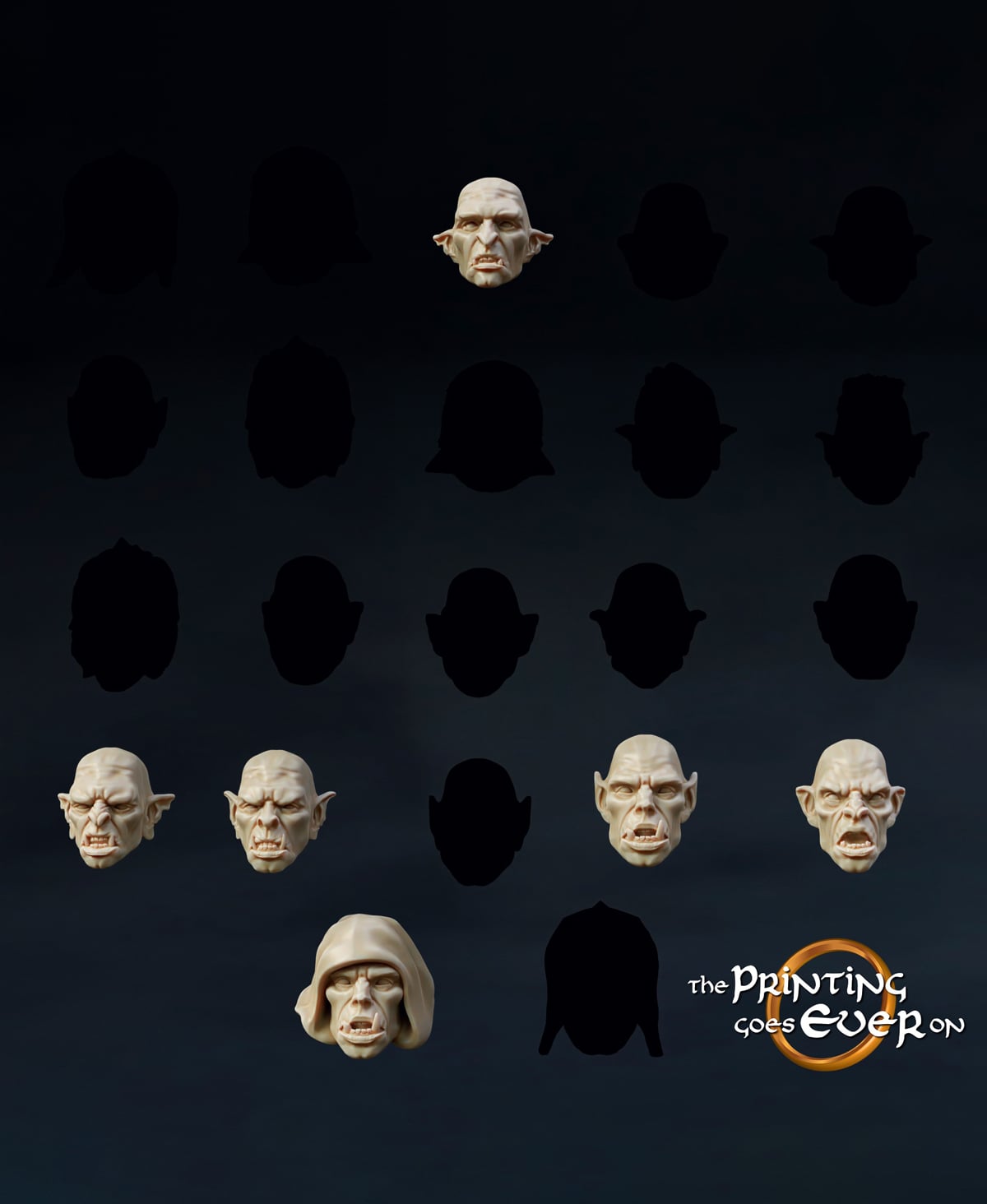 Modular Orc Skirmishers 3d model