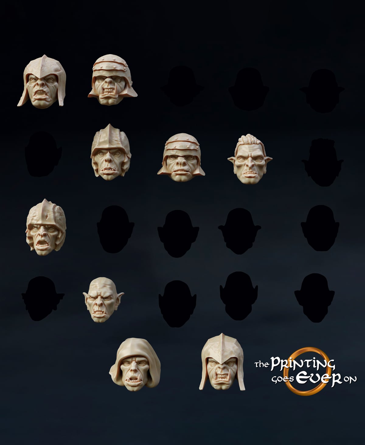 Modular Orc Skirmishers 3d model
