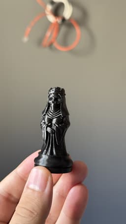 Skull Chess Set – 3D Printable Dark Fantasy Chess Pieces 3d model