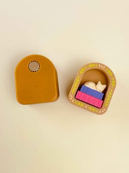 Mini Book Nook Clicker Keychain Fidget Toy Bundle 3d model