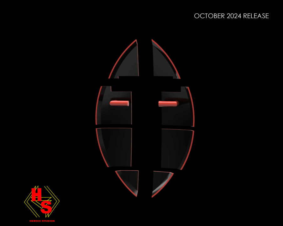Protoman's Shield 3d model