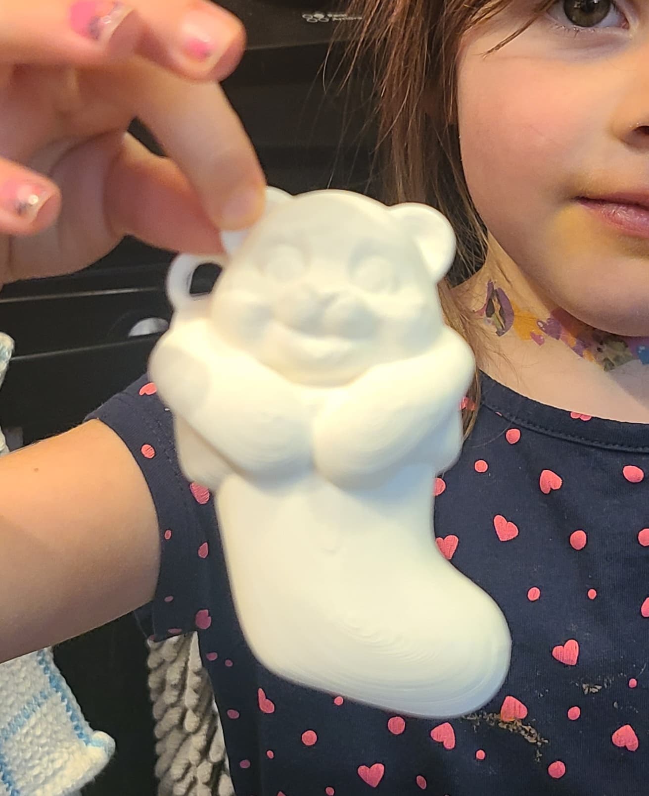 Happy her Pandas are done