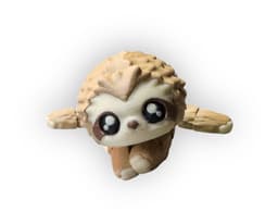 Flexi Sloth with optional magnets 3d model