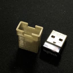 Logitech Unifying receiver protection box 3d model