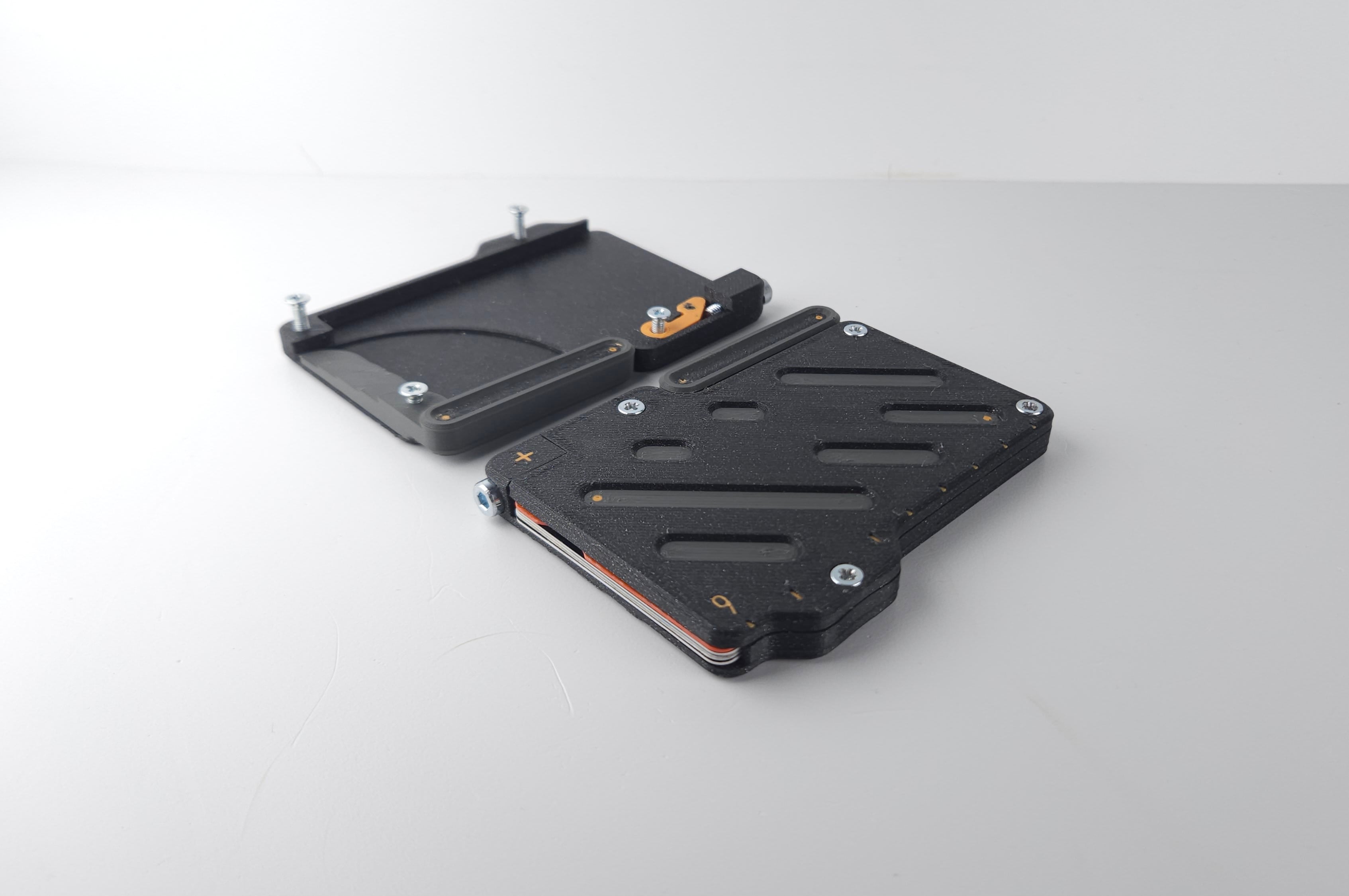 Lever action Wallet 3d model