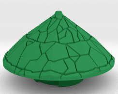 BEYBLADE TORTOISE GRENADE | COMPLETE | CCG SERIES 3d model