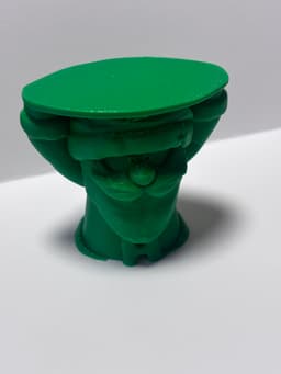 Santa Claus plate 3d model