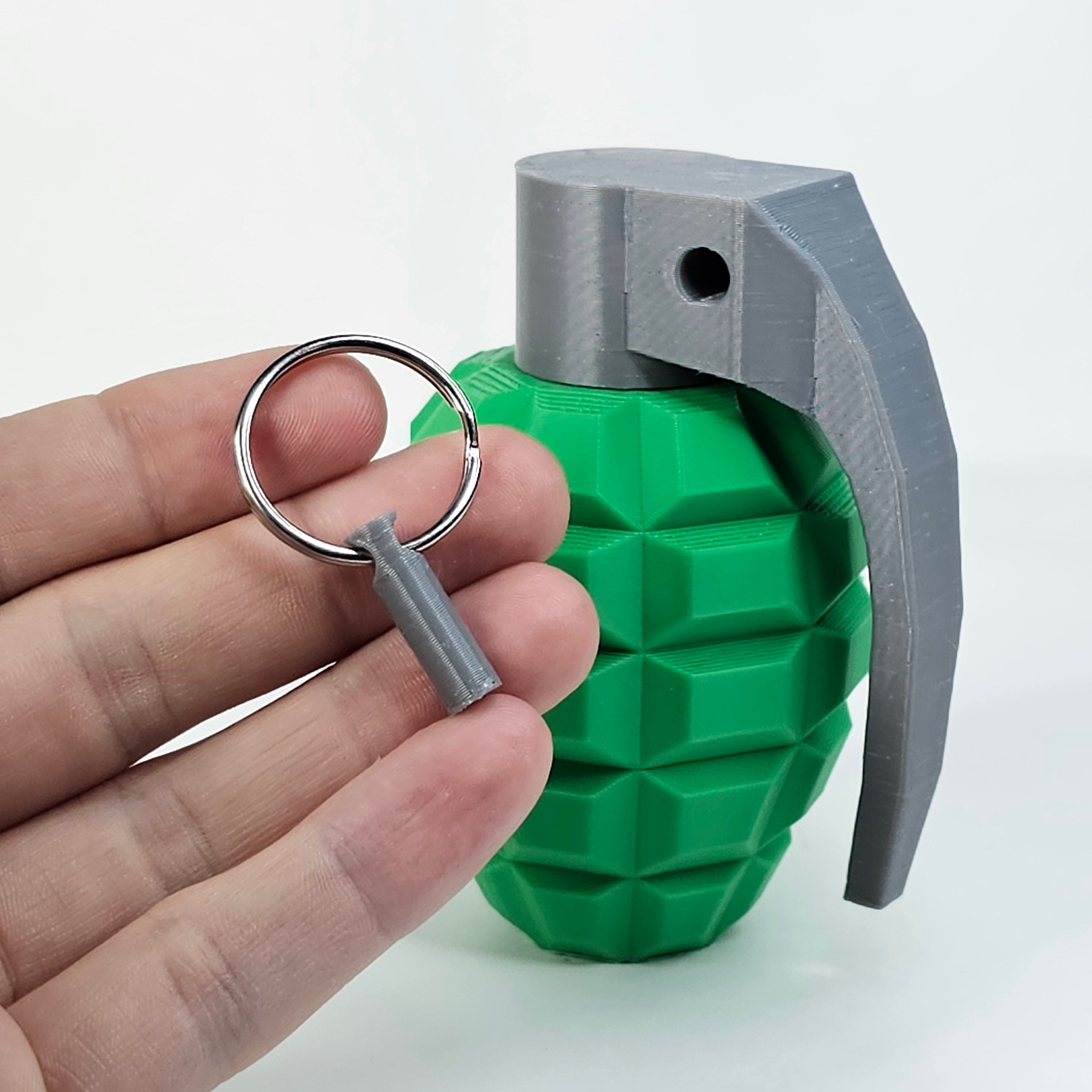 GLUE STICK GRENADE - GRIP - HOLDER 3d model