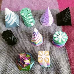 Spiral Fidgets 3d model