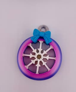 Snowflake Ornament Set 3d model