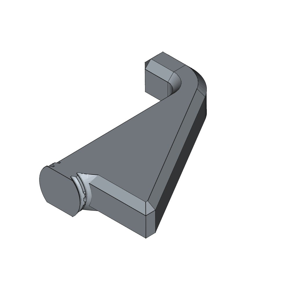 D-LOCK_HANGER-L-70-25 3d model