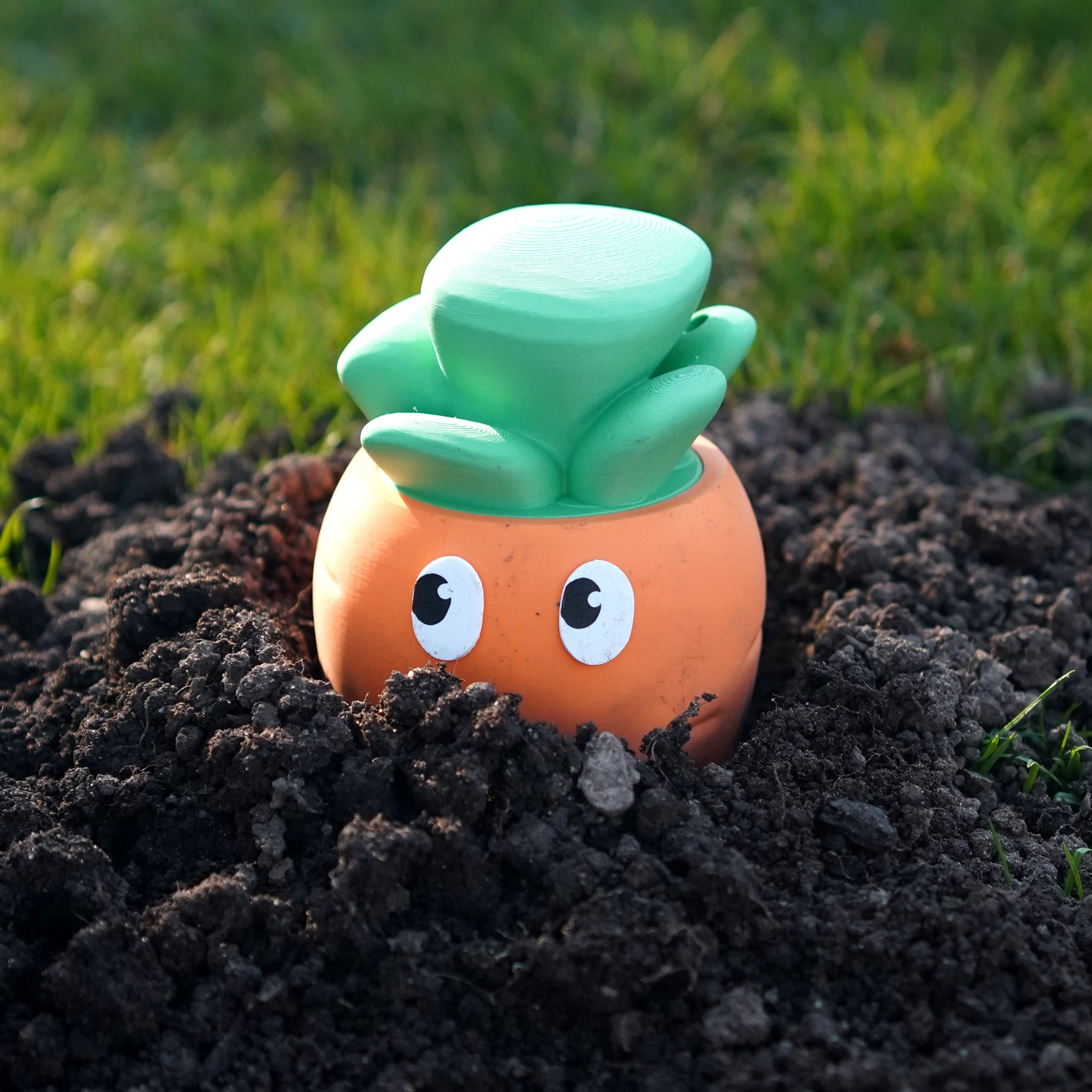 Carlo the Carrot Container 3d model
