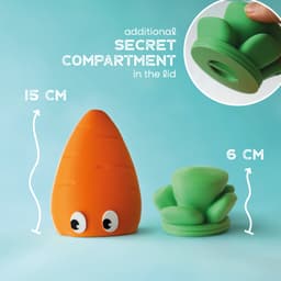 Carlo the Carrot Container 3d model