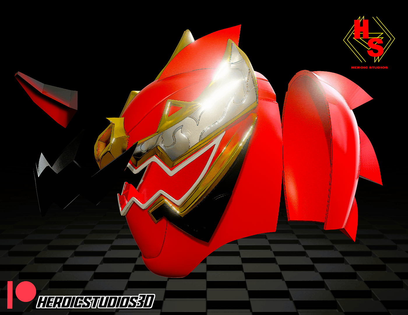 Cho Abaremax Helmet 3d model