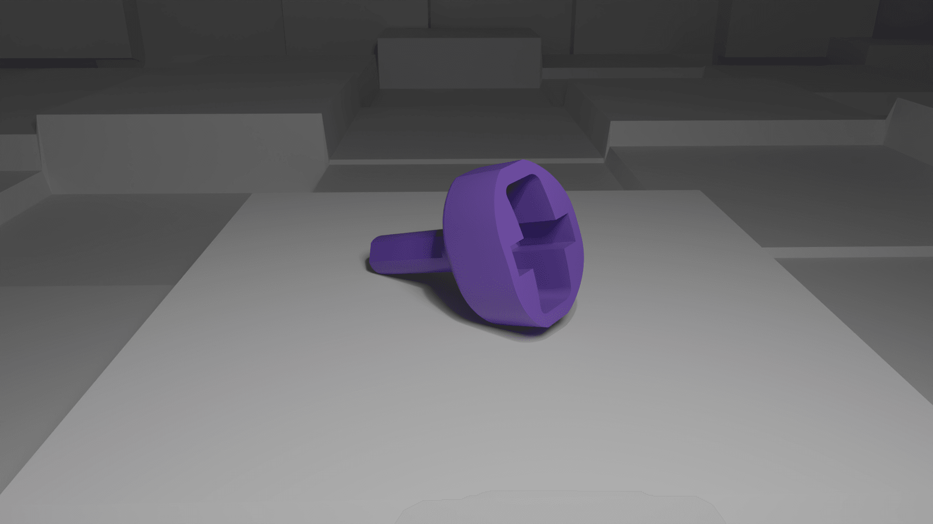 Guitar String Winder for 3/8 Drill 3d model