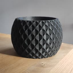 Planter with tray 3d model