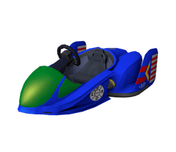 Blue Falcon MK8 3d model