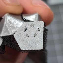 Hexagon pyramid cuff - snaps and strap version 3d model
