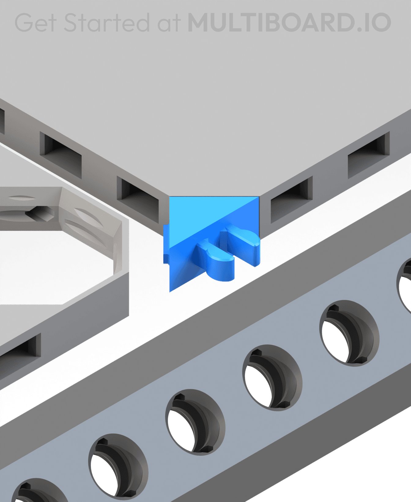 Beam Plate Corner Filler 3d model