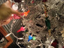 V3 Christmas LED light string shade ornament 3d model