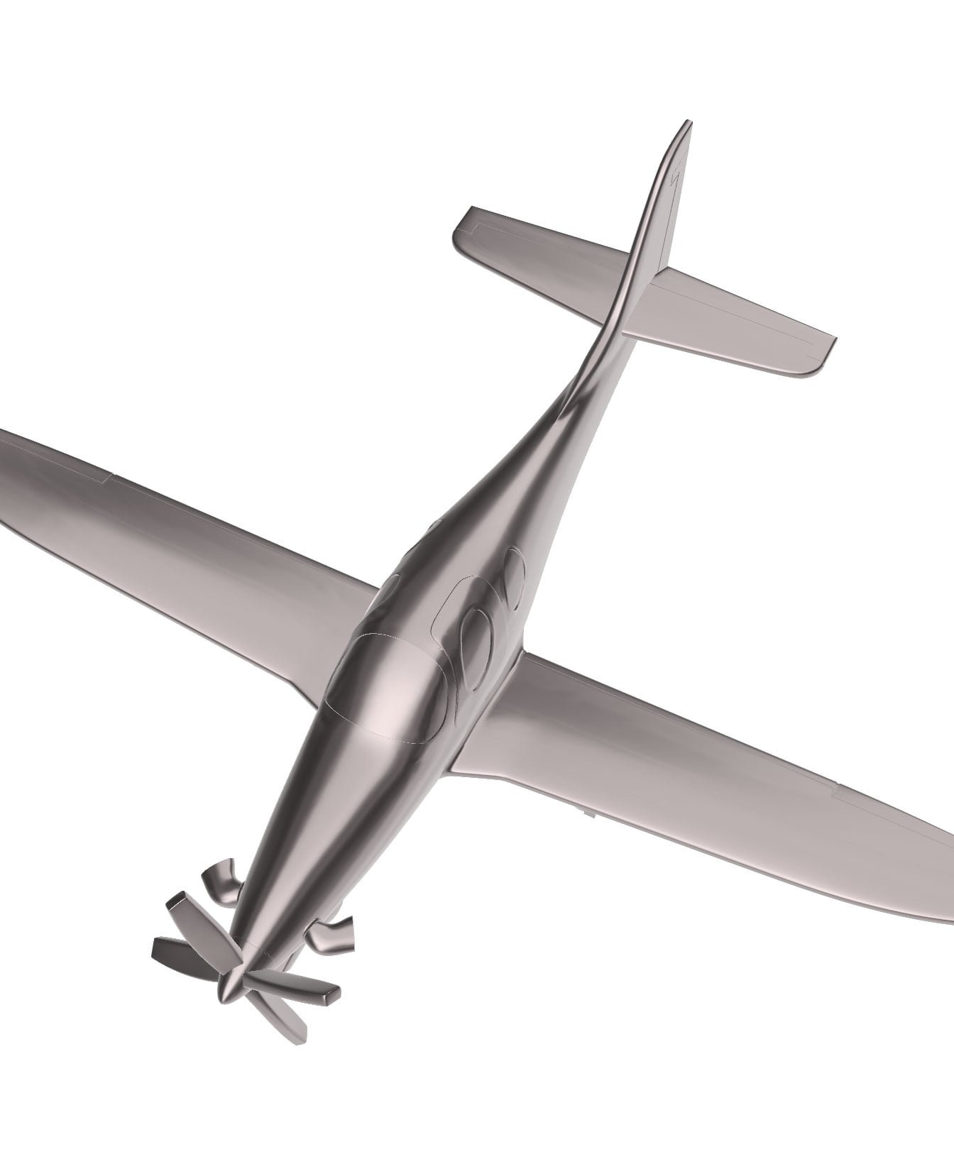 Lancair Evolution 3d model