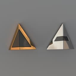 Pendentif pyramide daft punk -cosplay 3d model