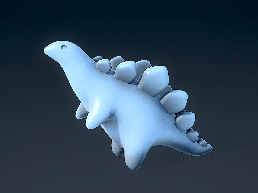 Cute Dinos 3d model