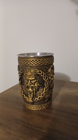 Viking Warrior Tumbler 3d model
