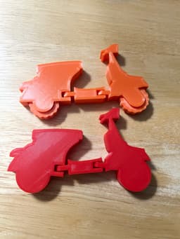 Flexi Vespa 3d model