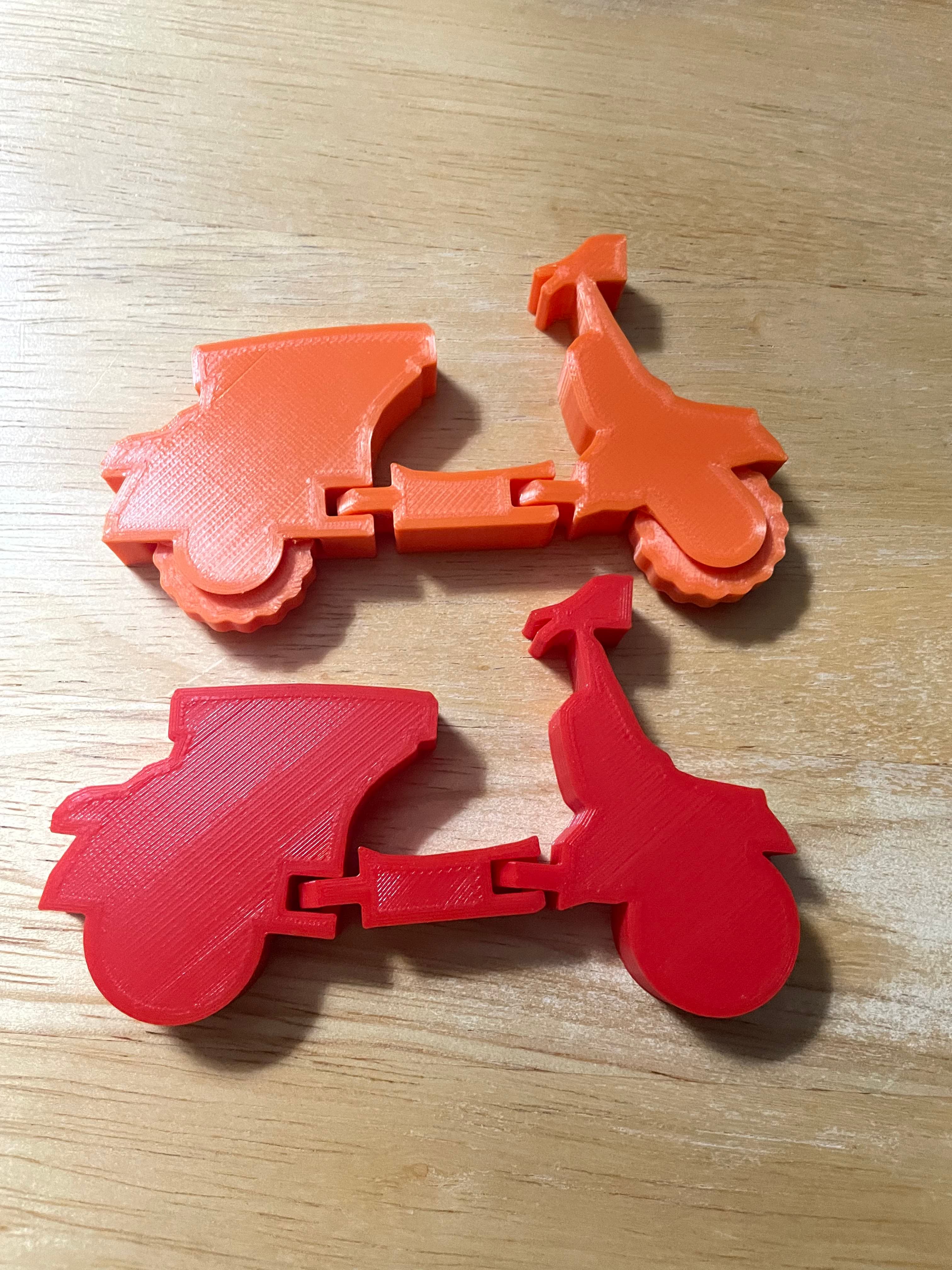 Flexi Vespa 3d model