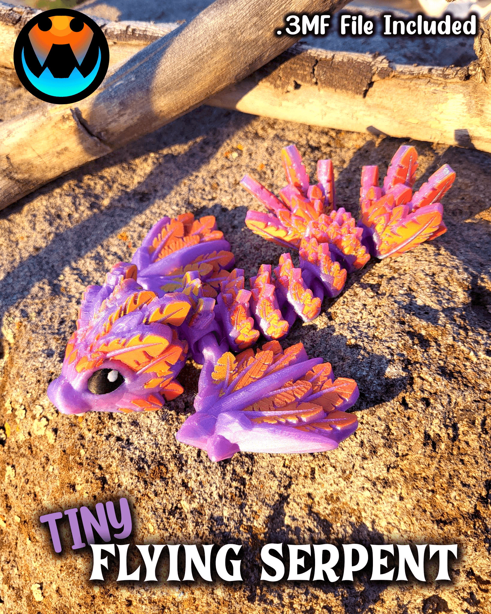 Tiny Flying Serpent 3d model